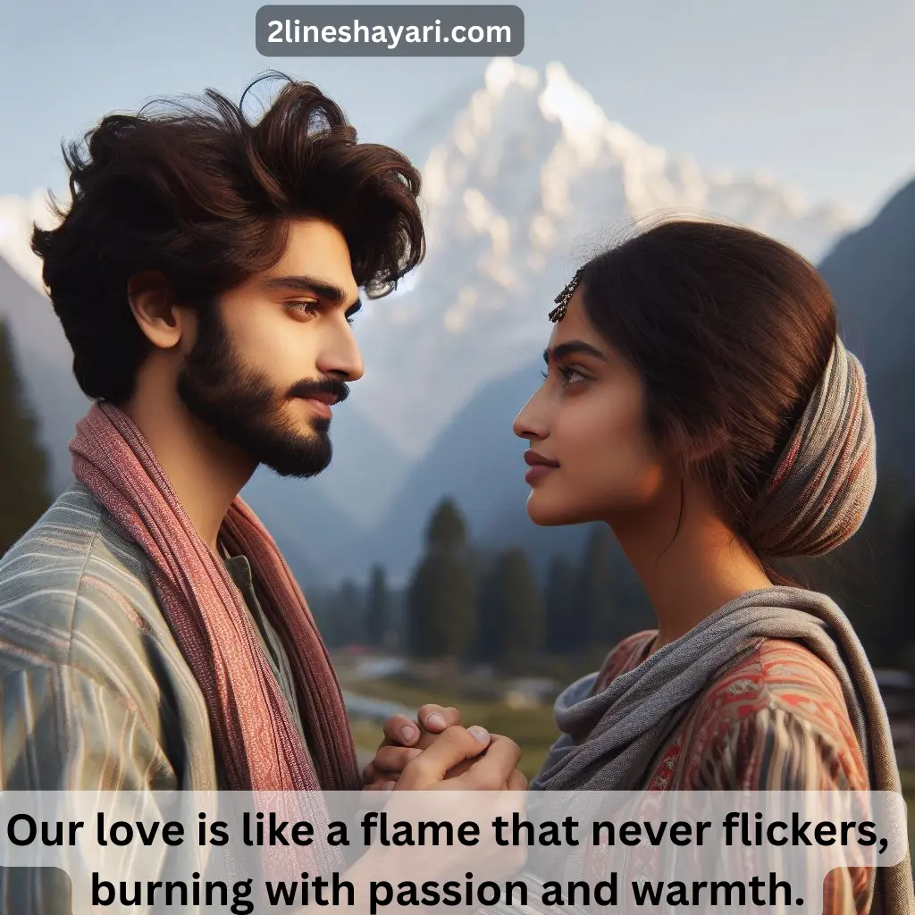 2 Line Love Shayari in English for Boyfriend - Unspoken Bonds