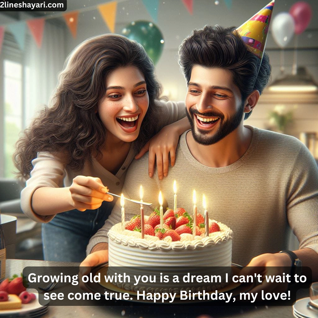 2 line shayari happy birthday