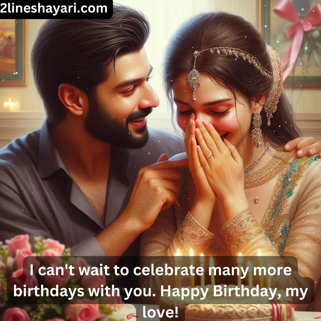 Happy Birthday Shayari in English 2 line