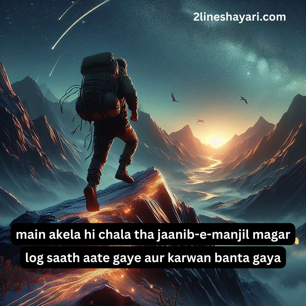 Motivational success shayari in hindi 2 lines