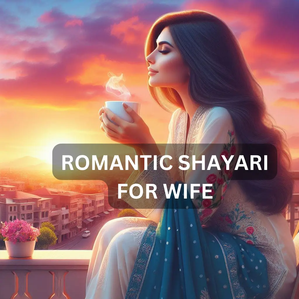 Romantic 2-Line Shayari for Wife in Hindi