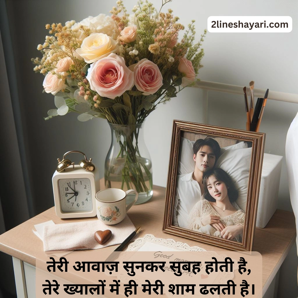 good morning shayari 2 line