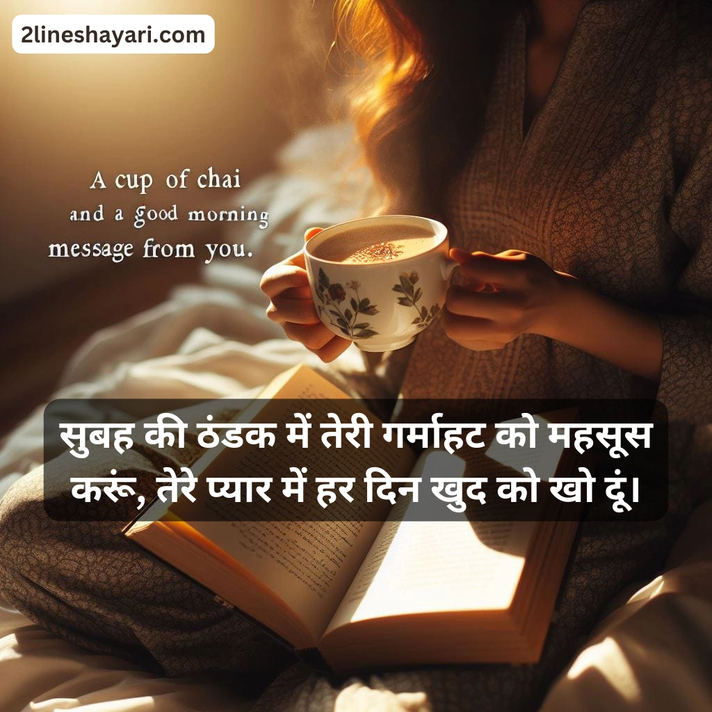 good morning shayari 2 line