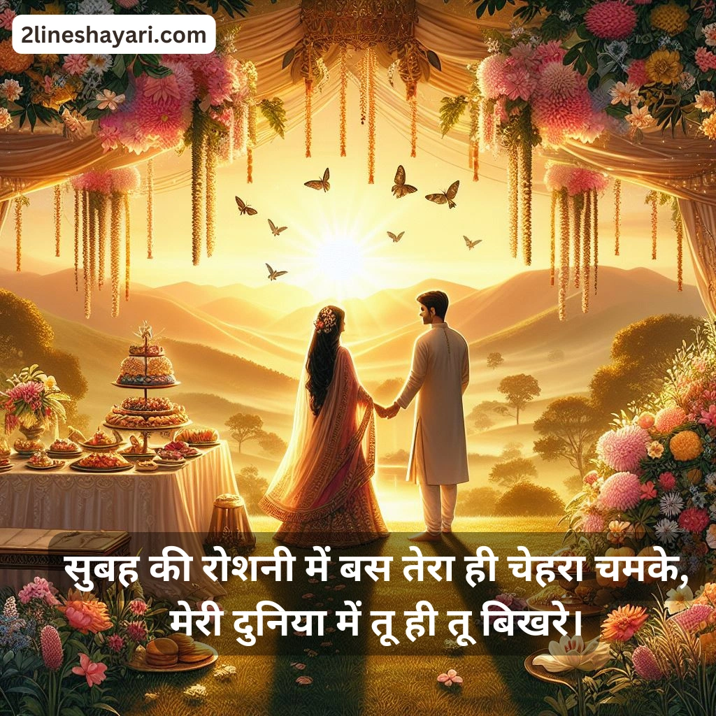 good morning shayari 2 line