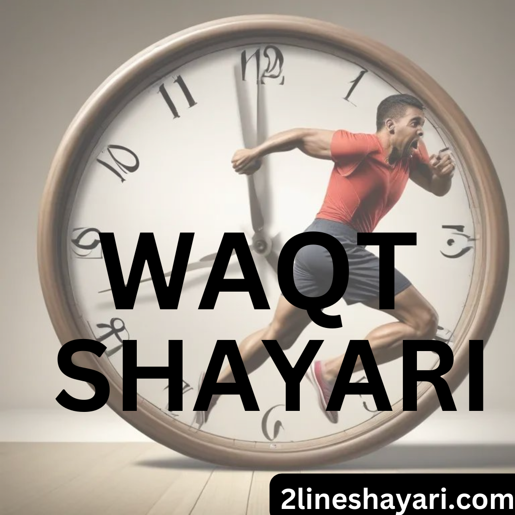 वक़्त शायरी 2 लाइन्स वक़्त का सफर Waqt Shayari 2 Lines