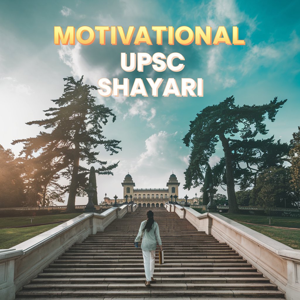 Motivational two line UPSC Shayari in Hindi English