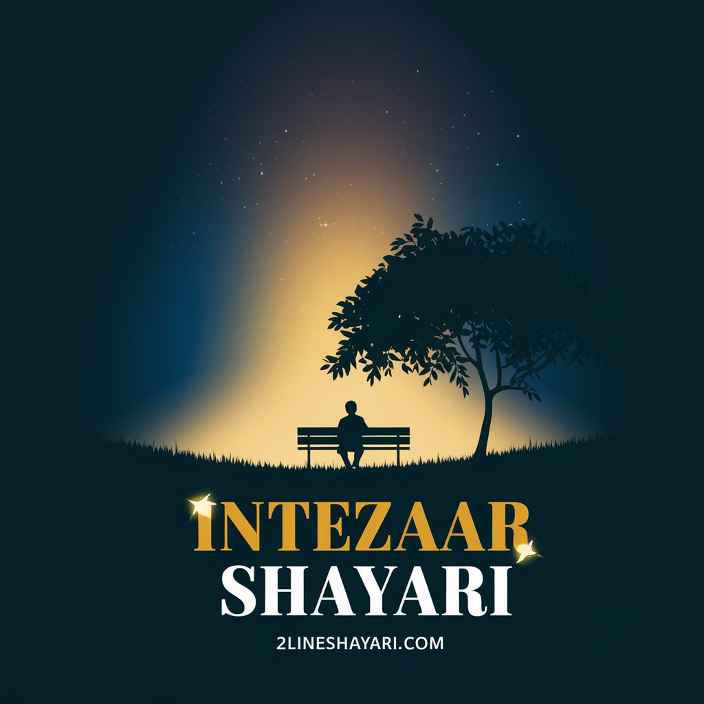 intezar shayari 2 lines in hindi and english for friend,girl,lover